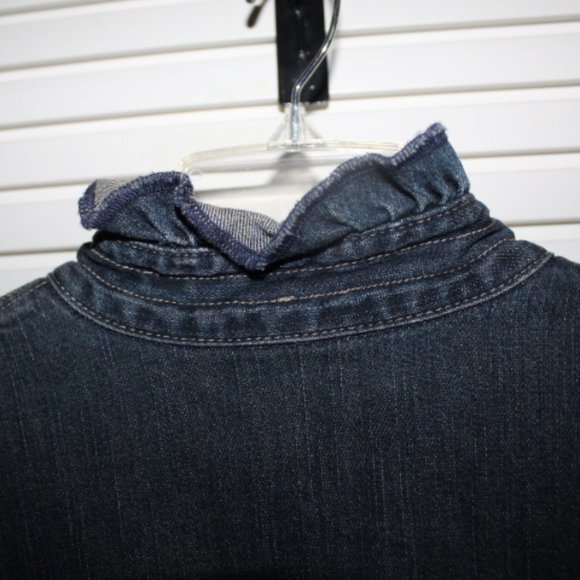 Coldwater Creek Dark Blue Jean Jacket - Picture 15 of 15